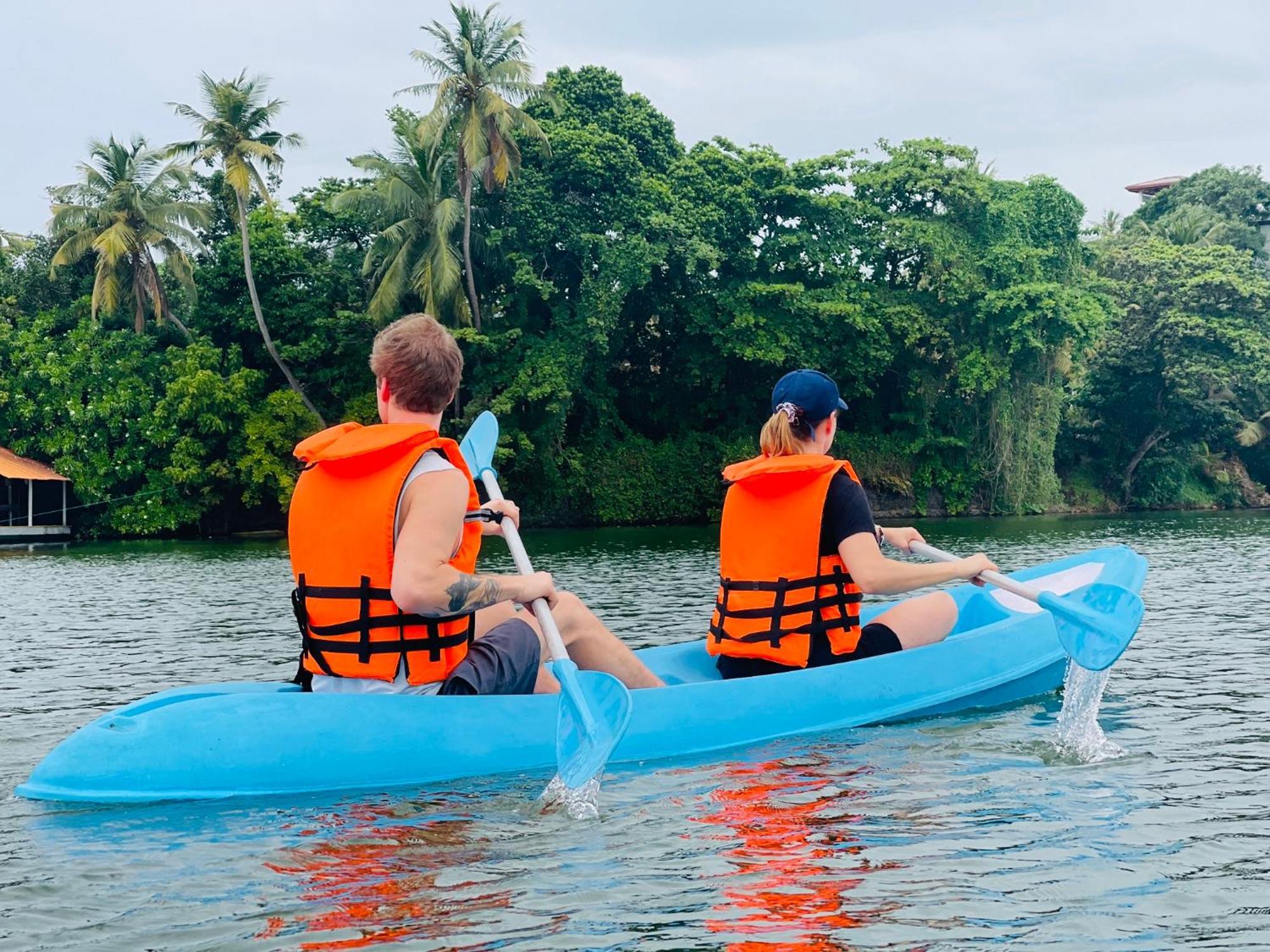 Aki Luna Lagoon Resort Hikkaduwa Exteriör bild
